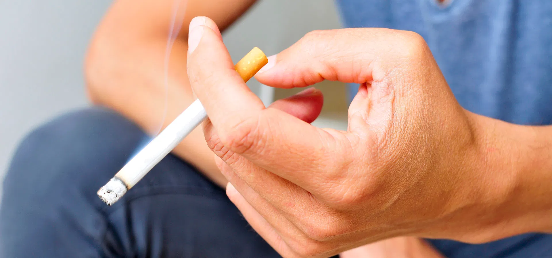 Zahnverfärbung durch Nikotin